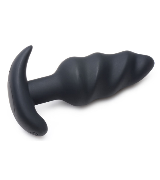 Vibrated anal plug ¡Bang! with remote control, black - 2 - notaboo.es