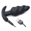 Vibrated anal plug ¡Bang! with remote control, black - 3 - notaboo.es