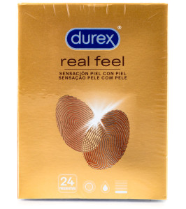 Condoms Durex Real Feel 24 Uds - notaboo.es