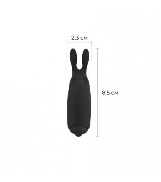 Mini Vibrador Lastick Pocket Vibe de Adrien Lastic negro 8,5 x 2,3 cm - 2 - notaboo.es