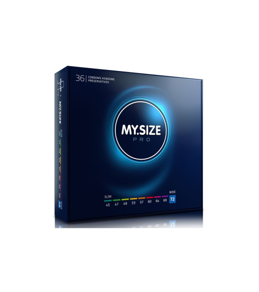 Condoms MY.SIZE Pro 72 mm - 36 unidades - notaboo.es