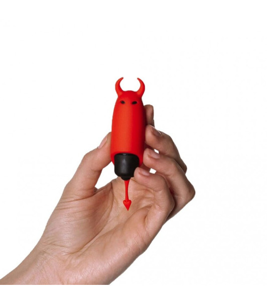 Mini Vibrator Pocket Vibe Devol Red by Adrien Lastic 8.5 x 2.5 cm - 2 - notaboo.es