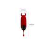 Mini Vibrador Pocket Vibe Devol Rojo de Adrien Lastic 8.5 x 2.5 cm - 3 - notaboo.es