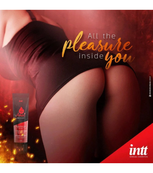 Intt Anal Lubricant, 100ml, with warming effect - 2 - notaboo.es