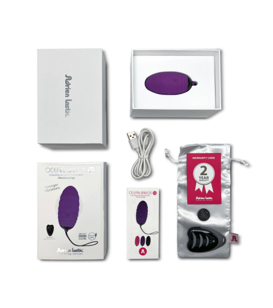 Adrien Lastic Ocean Dream Vibe Egg with remote control, Purple  - 2 - notaboo.es