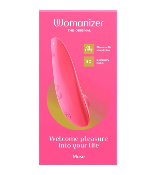 Womanizer Muse non-contact clitoral stimulator, pink - 5 - notaboo.es