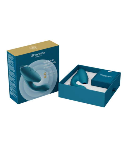 Non-contact vibrator- stimulator Womanizer Duo 2 blue - 7 - notaboo.es