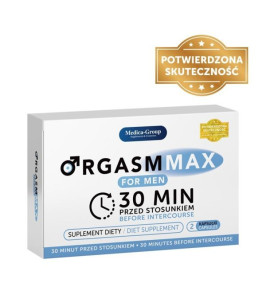Orgasm Max for Men Cápsulas 2 unidades para mejorar la erección - notaboo.es