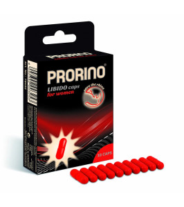Prorino Hot - stimulating capsules for women, 10 tabl - notaboo.es