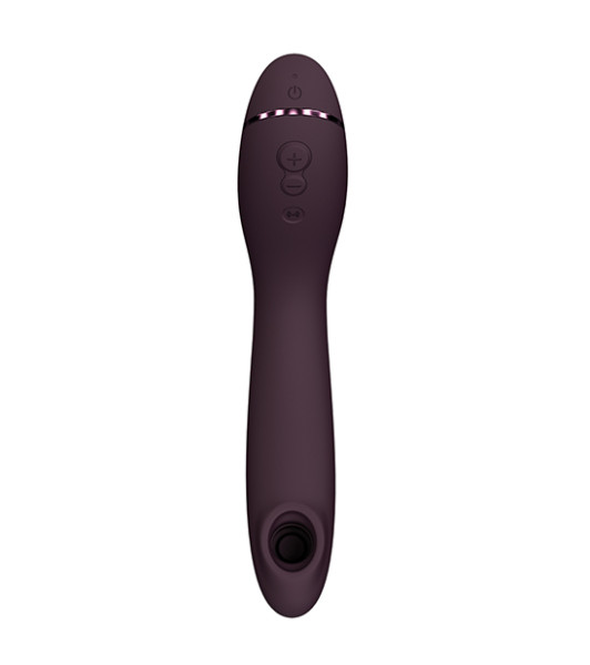 G-spot vibrator Womanizer OG Aubergine with wave stimulation, burgundy, 17.6 x 3.9 cm - 4 - notaboo.es