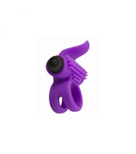 Adrien Lastic Bullet Ring with Vibration, Purple - notaboo.es