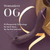 G-spot vibrator Womanizer OG Aubergine with wave stimulation, burgundy, 17.6 x 3.9 cm - 11 - notaboo.es