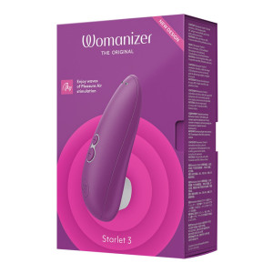 Estimulador de clítoris sin contacto Starlet 3 Womanizer, violeta