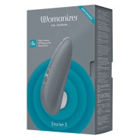Estimulador de clítoris sin contacto Starlet 3 Womanizer, gris