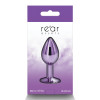 NS Novelties Anal Tube S with Crystal, purple, 7 x 3.2cm - 2 - notaboo.es