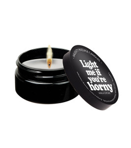 6 Pack Massage Candle 56gr. Light Me If You're Horny - notaboo.es