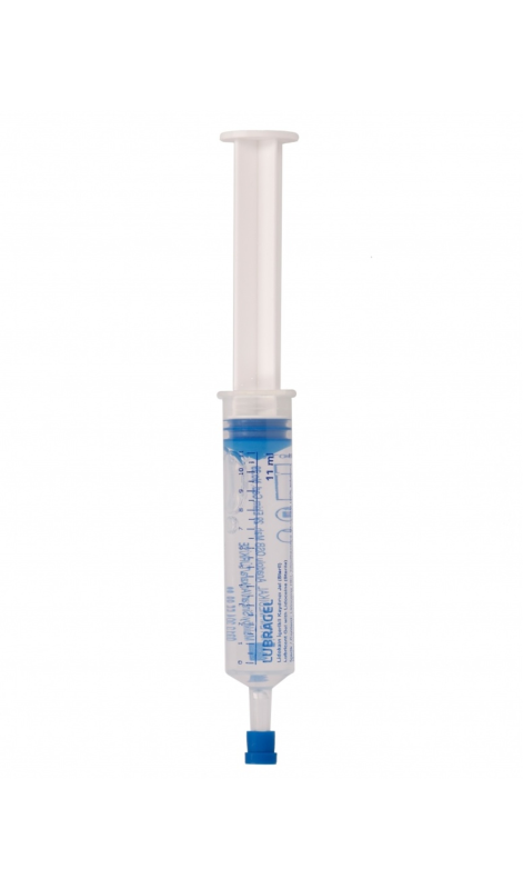 <p>Lubricant with anaesthetic in a syringe<br></p>