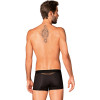 Men's panties S/M Obsessive Boldero, with mesh, black - 1 - notaboo.es