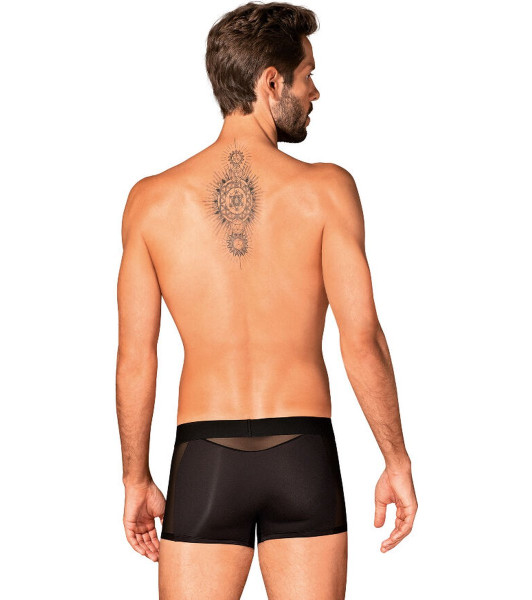 Men's panties S/M Obsessive Boldero, with mesh, black - 1 - notaboo.es