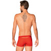 Men's panties S/M Obsessive Boldero, with mesh, Red - 1 - notaboo.es