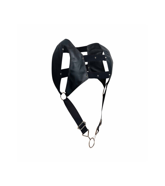 DNGEON Top Cockring  Harness black  - 5 - notaboo.es
