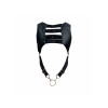 DNGEON Top Cockring  Harness black  - 3 - notaboo.es