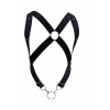Dngeon Men's harness with cock ring - 3 - notaboo.es