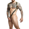DNGEON Straigh Back Harness Green, O/S - 2 - notaboo.es