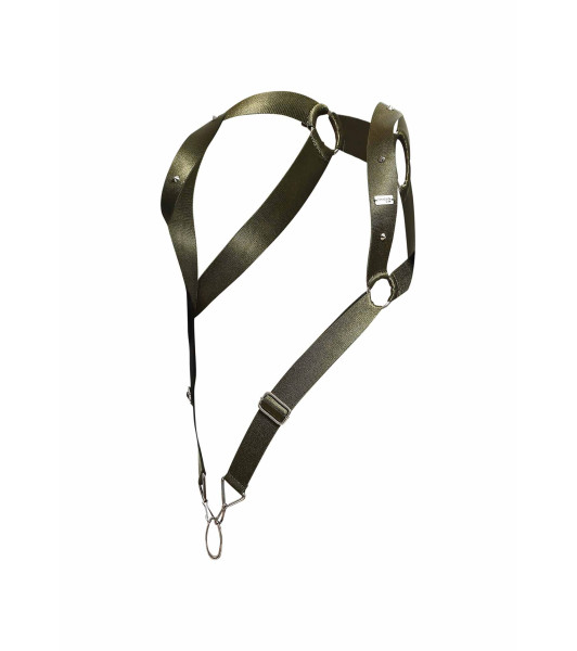DNGEON Straigh Back Harness Green, O/S - 4 - notaboo.es