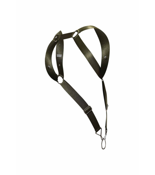 DNGEON Straigh Back Harness Green, O/S - 5 - notaboo.es
