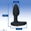 Lumen Kiiroo plug anal interactivo, negro, 10 x 3.3cm - 10 - notaboo.es