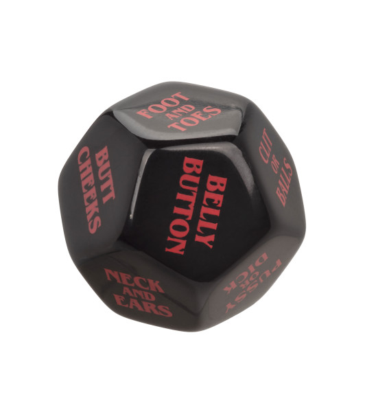 Roll Play Sex Cubes - Naughty Dice Set, red and black - 3 - notaboo.es