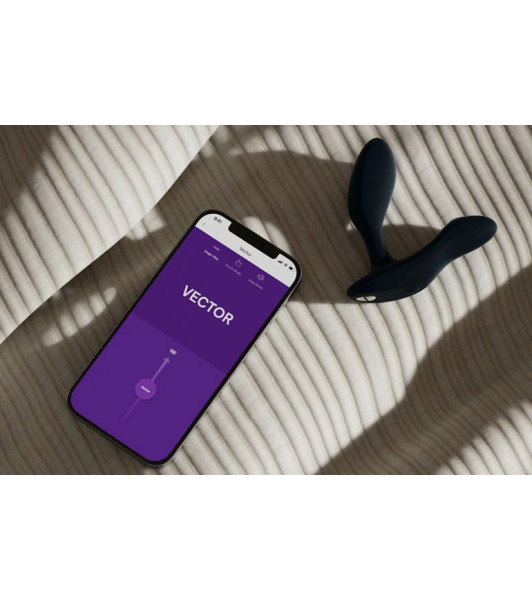 Prostate Massager Vector+ Charcoal Black by We-Vibe - 8 - notaboo.es
