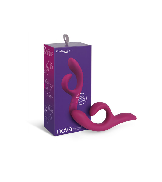Nova 2 We-Vibe Rabbit Vibrator with Flexible Branches, Pink - 14 - notaboo.es