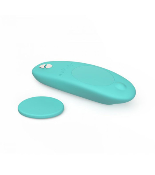 Moxie+ panty vibrator by We-Vibe, magnetised, phone-controlled, minty - 2 - notaboo.es