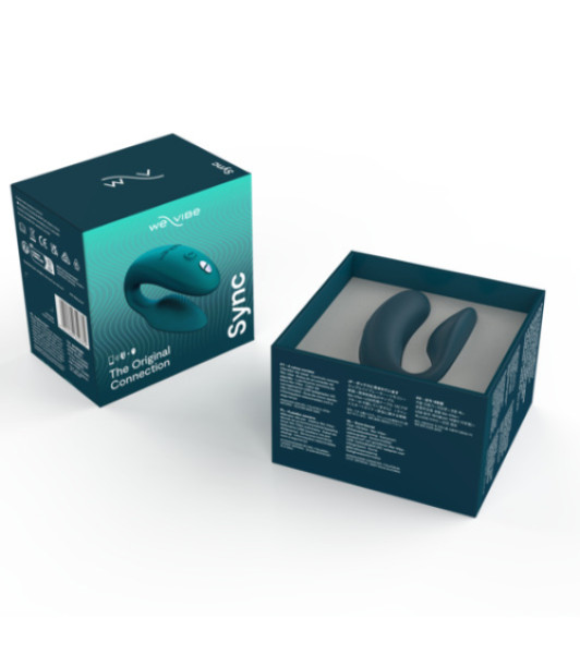 We Vibe Sync 2 Velvet Green innovative smart vibrator for couples, green - 9 - notaboo.es