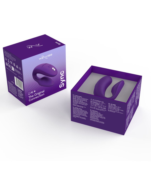 We Vibe Sync 2 Morado innovador vibrador inteligente para parejas, morado - 11 - notaboo.es