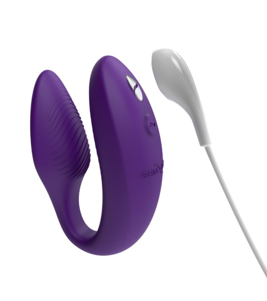 We Vibe Sync 2 Morado innovador vibrador inteligente para parejas, morado - 6 - notaboo.es