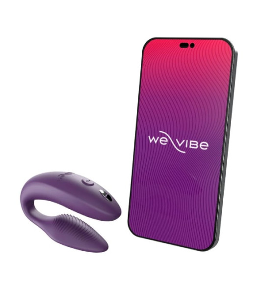 We Vibe Sync 2 Morado innovador vibrador inteligente para parejas, morado - 1 - notaboo.es