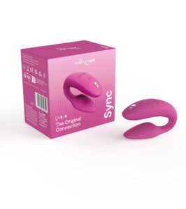 We Vibe Sync 2 Rose innovative smart vibrator for couples, pink - notaboo.es