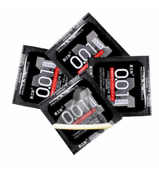 Condoms 0.01 ultra thin more lubrication 10psc - 5 - notaboo.es