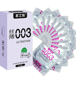 Condoms 003 super thin. super strong. 12 psc - notaboo.es