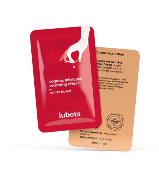 Water-Based Lubricant Lubets Warming - 1 - notaboo.es