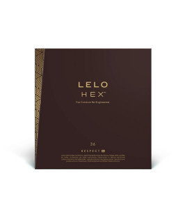 LELO HEX Respect XL Condoms 36 Pack - notaboo.es
