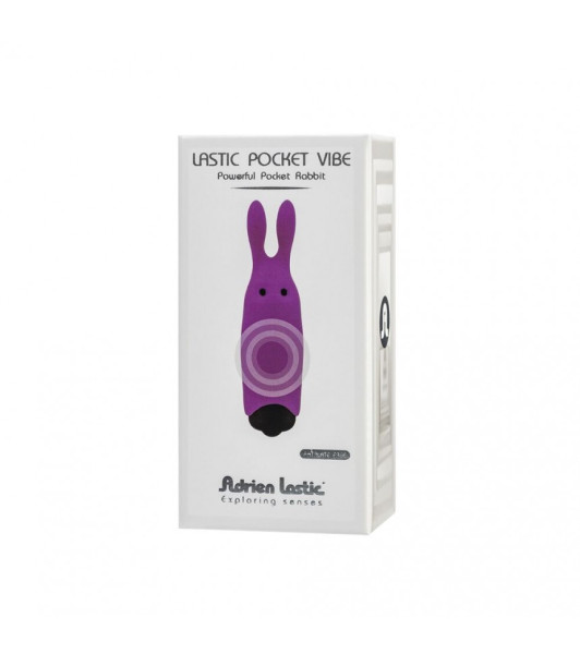 Mini Vibrator Lastick Pocket Vibe by Adrien Lastic Purple 8.5 x 2.3 cm - 1 - notaboo.es