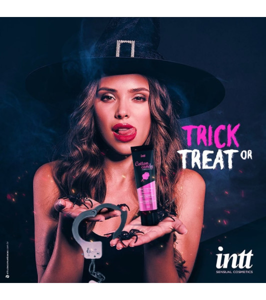 Intt Cotton Candy Lubricant, 100ml, water-based with candyfloss flavouring - 5 - notaboo.es