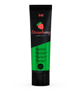 Intt Strawberry Lubricant, 100ml, water-based, strawberry flavoured - notaboo.es