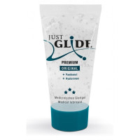 Just Glide Premium Lubricant with hyaluronic acid and panthenol, 20 ml