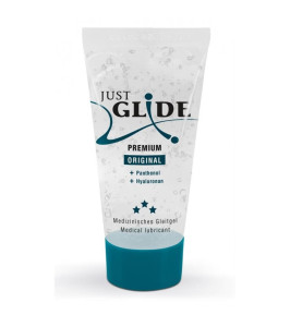 Just Glide Premium Lubricant with hyaluronic acid and panthenol, 20 ml - notaboo.es