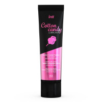 Intt Cotton Candy Lubricant, 100ml, water-based with candyfloss flavouring